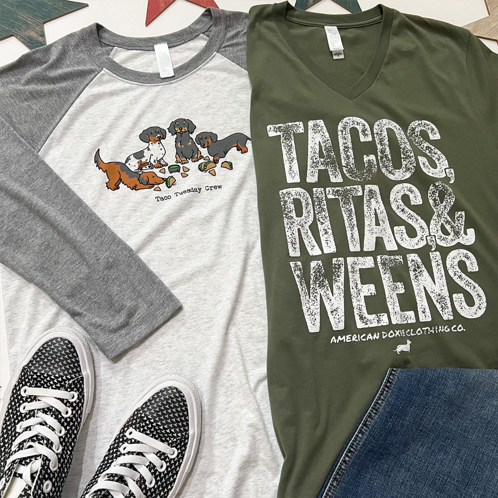 Tuesday Essentials II Unisex V-Neck Tee Shirt