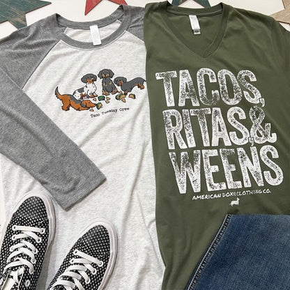 Tuesday Essentials II Unisex V-Neck Tee Shirt