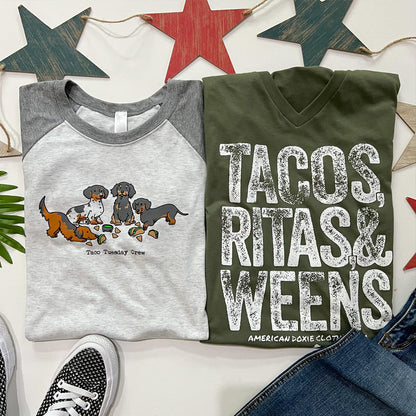 Tuesday Essentials II Unisex V-Neck Tee Shirt