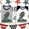 AD Washington Wiener Dogs Football '24 Ringer T-Shirt