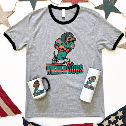 Washington Wiener Dogs Football '24 Ringer T-Shirt