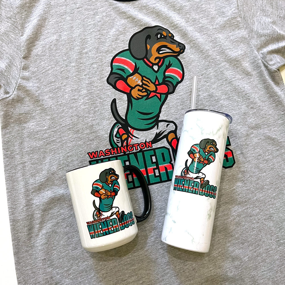 Washington Wiener Dogs Football '24 Ringer T-Shirt