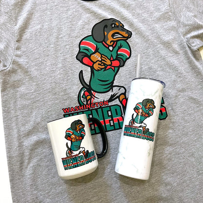 Washington Wiener Dogs Football '24 Ringer T-Shirt