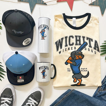 Wiener Dog Baseball '24 Ringer T-Shirt