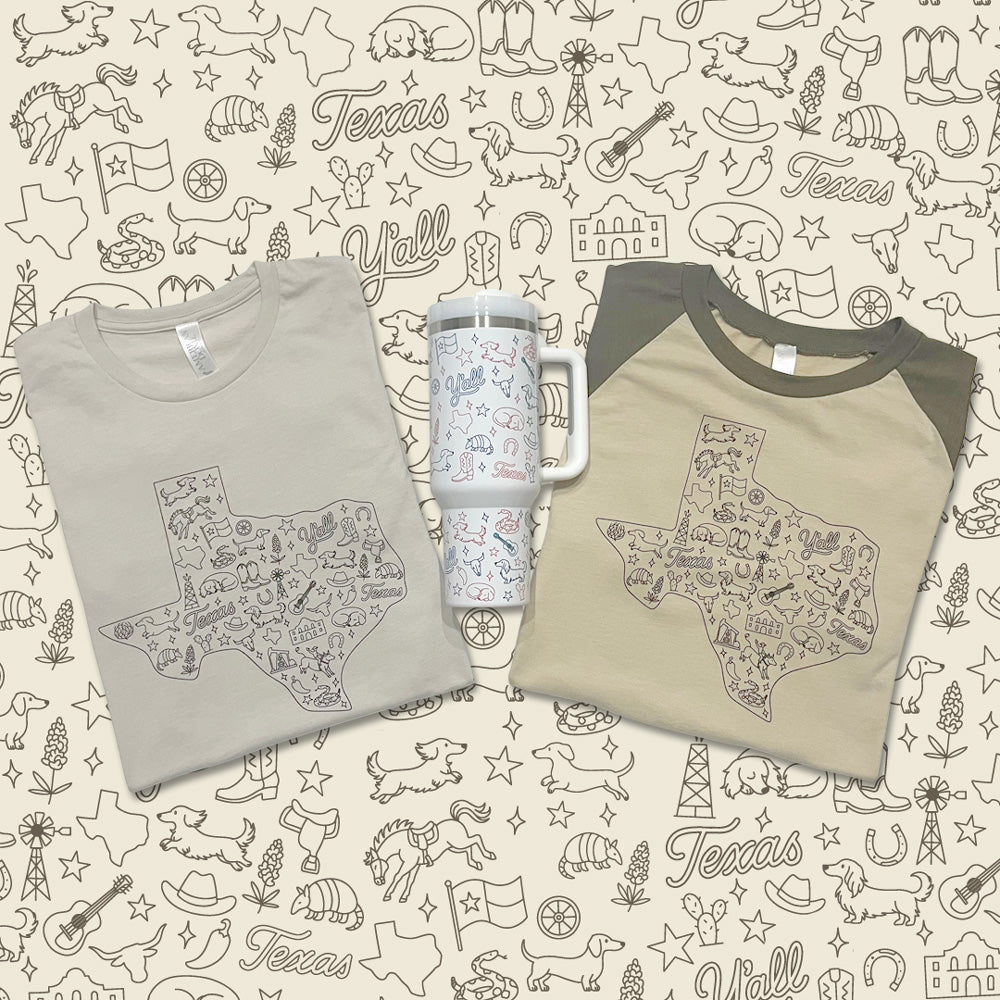 Deep in the Heart of Texas 40oz Tumbler (Limited Run)