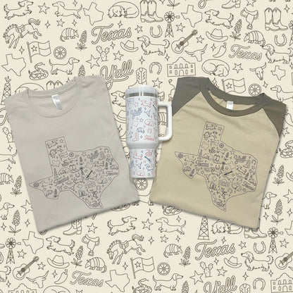 Deep in the Heart of Texas 40oz Tumbler (Limited Run)