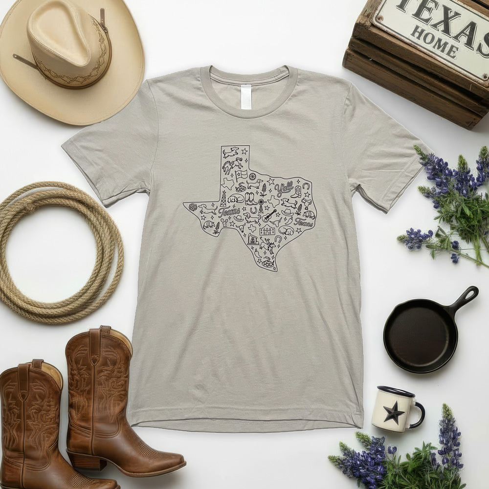 Deep in the Heart of Texas Short Sleeve Shirt