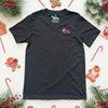 Doxie Mall Santa V-Neck Tee Shirt (Limited Stock)