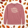 Pumpkin Spice Life Long Sleeve Tee Shirt (Longhair Dachshund)