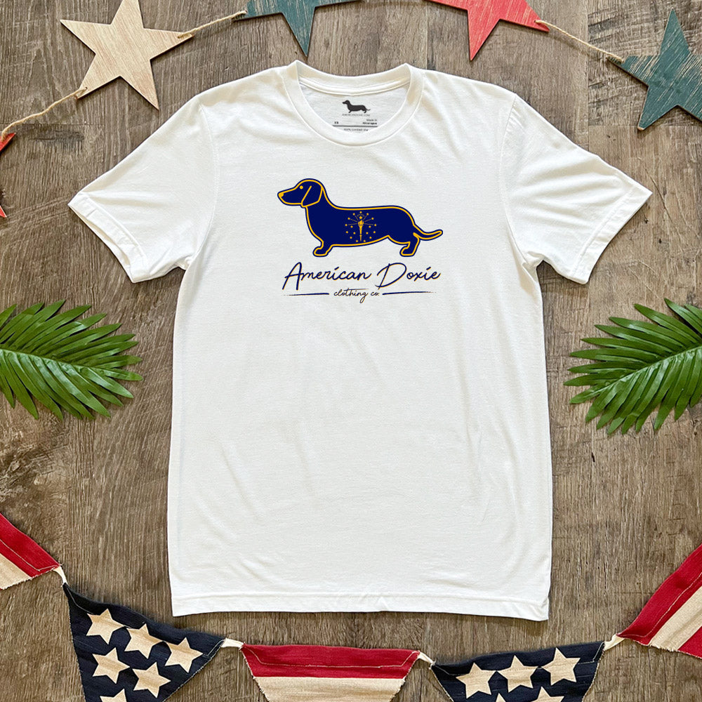 Signature Series Doxie State Flag Tee Shirt - Series II (Various States)