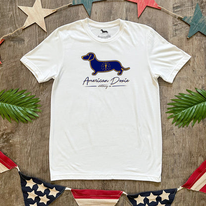 Signature Series Doxie State Flag Tee Shirt - Series II (Various States)