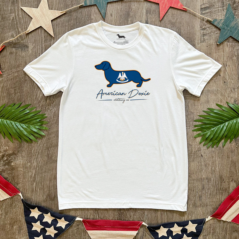 Signature Series Doxie State Flag Tee Shirt - Series II (Various States)
