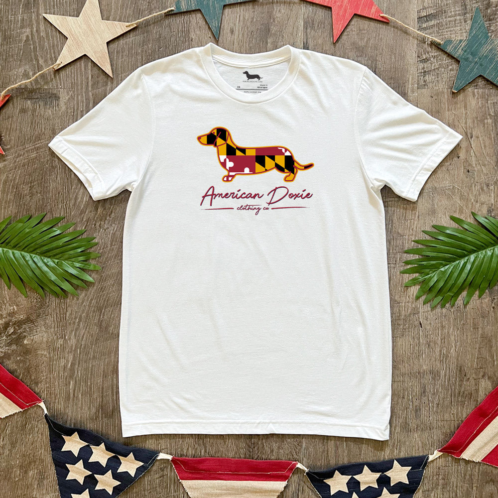 Signature Series Doxie State Flag Tee Shirt - Series II (Various States)
