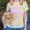 "NEW" AD Doxie Mom Varsity Spring Short Sleeve Tee Shirt