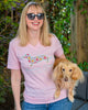 "NEW" AD Signature Series Spring Floral V-Neck Tee