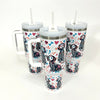 Doxie Sugar Skull 40oz Tumbler (Limited Run)