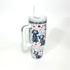 Doxie Sugar Skull 40oz Tumbler (Limited Run)