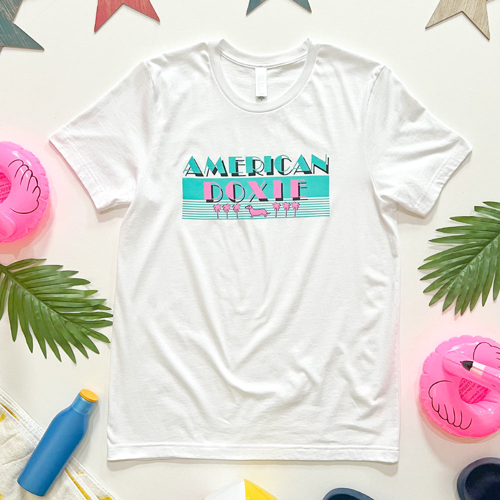 Doxie Vice Retro Short Sleeve Tee Shirt