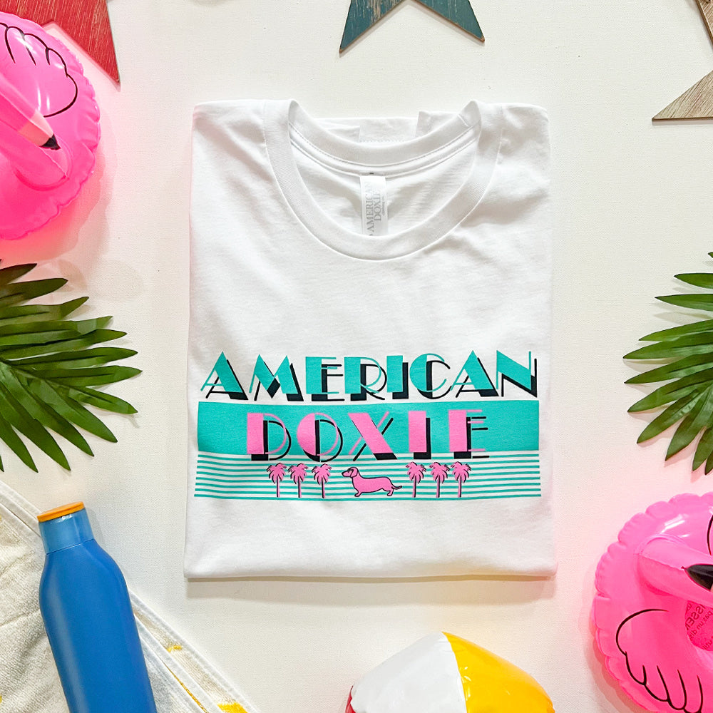Doxie Vice Retro Short Sleeve Tee Shirt