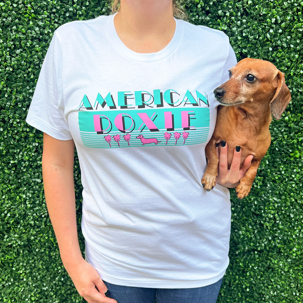 Doxie Vice Retro Short Sleeve Tee Shirt