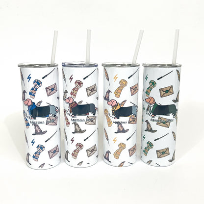 Signature Series Wizard Team 20oz Skinny Tumbler (Multiple Team Options)