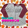 AD Fall Latte Crew 3/4 Sleeve Tee