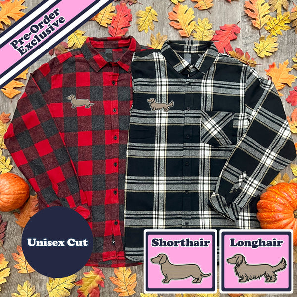 Signature Logo Unisex Flannel Shirt (Pre-Order Exclusive - November Delivery)