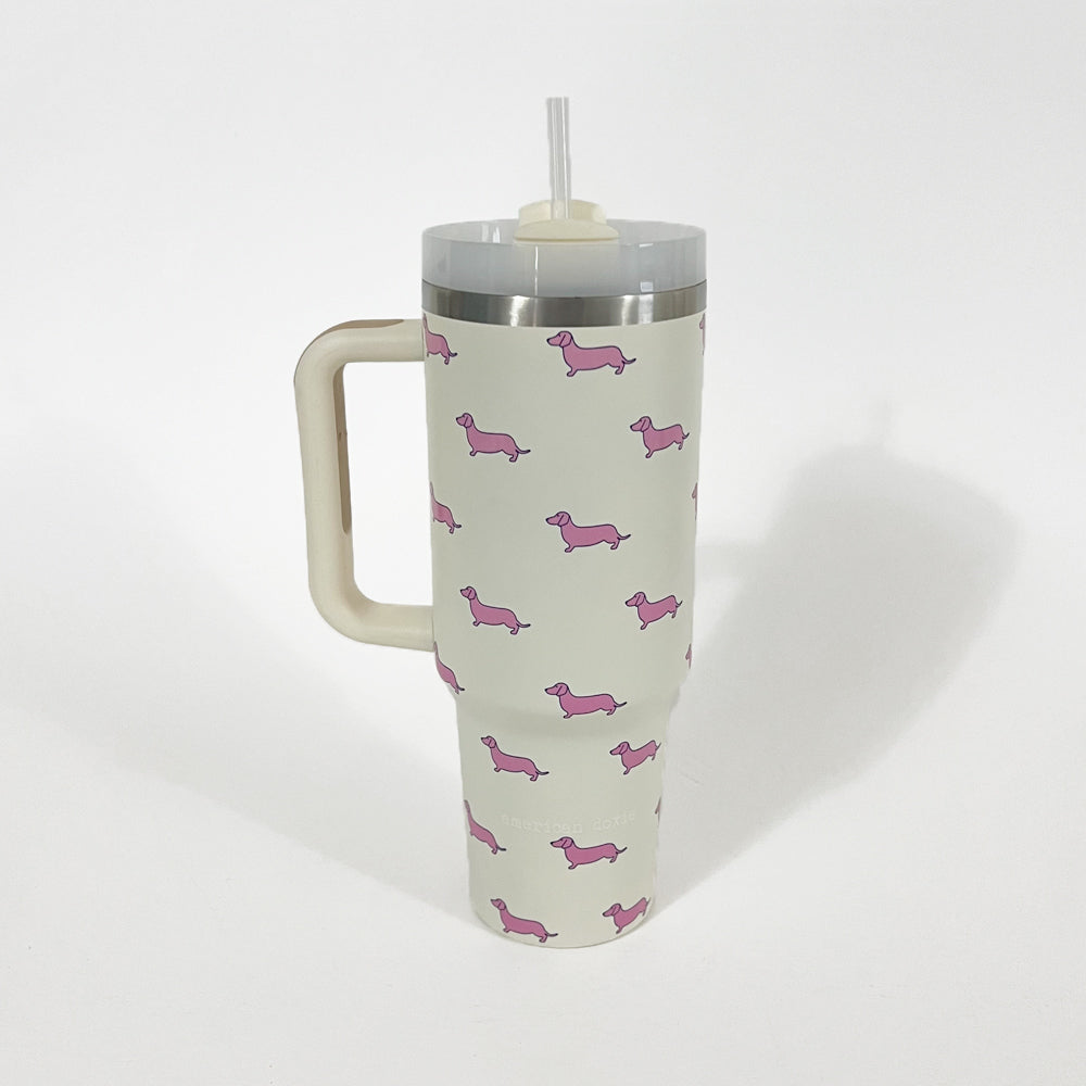 "NEW" AD Signature Pink Logo 40oz Tumbler