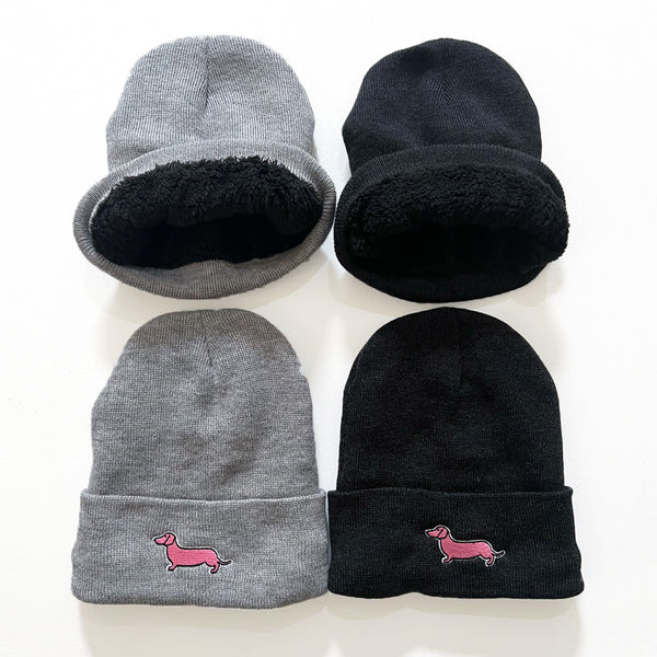 AD Signature Pink Logo Beanies