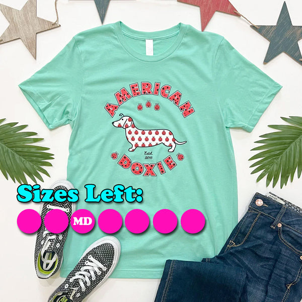 Doxie Ladybug Short Sleeve T-Shirt