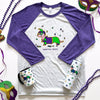 "NEW" AD Pawty Gras 2025 3/4 Sleeve Tee