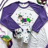 "NEW" AD Pawty Gras 2025 3/4 Sleeve Tee