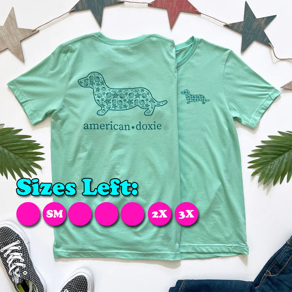 American Doxie Seashell Short Sleeve Tee Shirt
