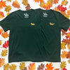 Signature Logo Fall V-Neck Short Sleeve Tee (Longhair & Shorthair)