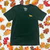 Signature Logo Fall V-Neck Short Sleeve Tee (Longhair & Shorthair)