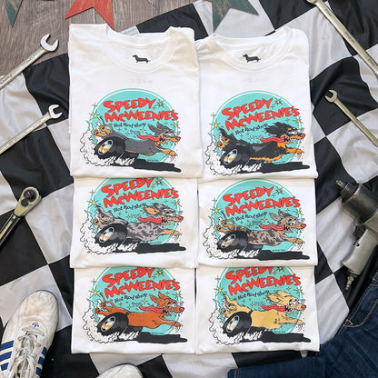 Speedy McWeenie's Hot Rod Shop Jumbo Mug (Short Haired/Long Haired - Various Coats)