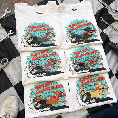 Speedy McWeenie's Hot Rod Shop Jumbo Mug (Short Haired/Long Haired - Various Coats)