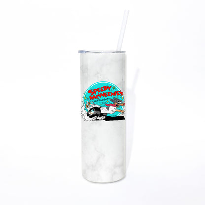 Speedy McWeenie's Hot Rod Shop 20oz Skinny Tumbler (Short Haired/Long Haired - Various Coats)