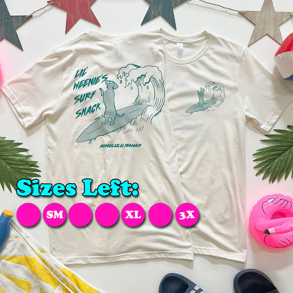 Doxie Surf Shack Short Sleeve Tee Shirt