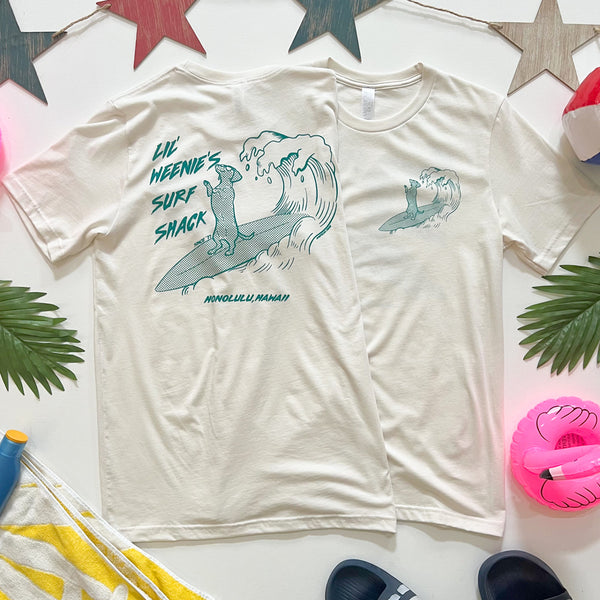 Doxie Surf Shack Short Sleeve Tee Shirt