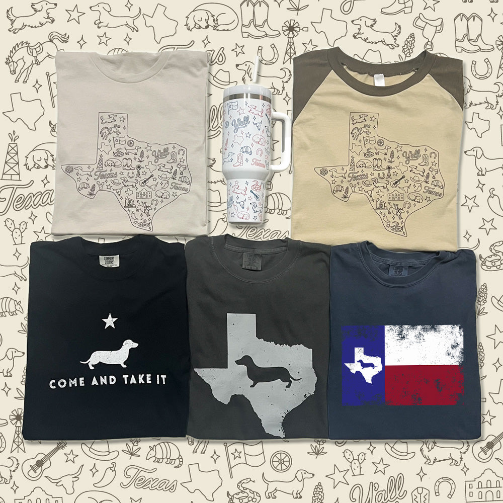 Deep in the Heart of Texas 3/4 Sleeve Shirt