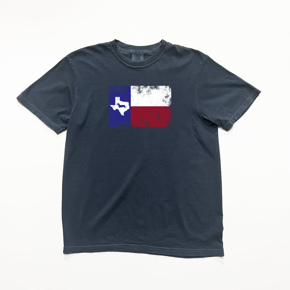 Texas Doxie Flag Short Sleeve Tee Shirt