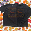 Doxie Thanksgiving Holiday Fake Knit Long Sleeve Tee Shirt (Limited Release)
