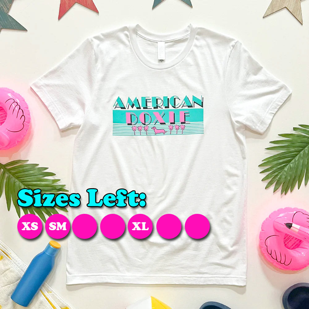 Doxie Vice Retro Short Sleeve Tee Shirt