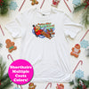 Weenie Claws Sleigh Ride Tee Shirt (Short Haired - Various Coats)