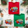 Weenie Claws Sleigh Ride Sweatshirt (Smooth Haired - Multiple Coats)