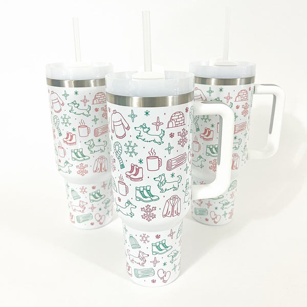 Weenie Winter Wonderland 40oz Tumbler (Limited Run)