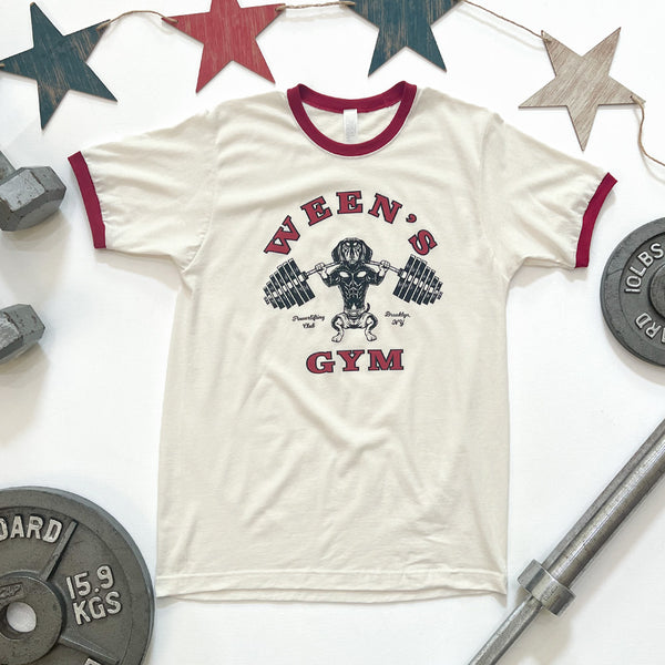 Ween's Gym Retro Ringer Tee Shirt