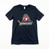 AD Wisconsin Wiener Dogs Hockey Tee Shirt