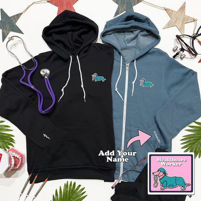 Doxie Healthcare Worker Personalized Hoodies
